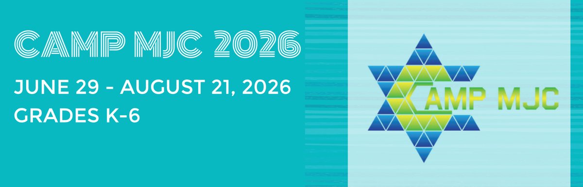 Camp MJC 2026 — June 29 to August 21, Grades K–6